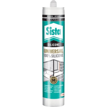 SISTA UNIVERSAL SILIKON SIYAH 310 ML